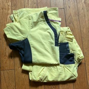 Yellow Scrubs, Healing Hands, Size M